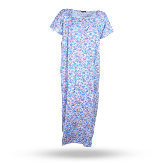 Eltoro Square Neck Half Sleeve Printed Nighty